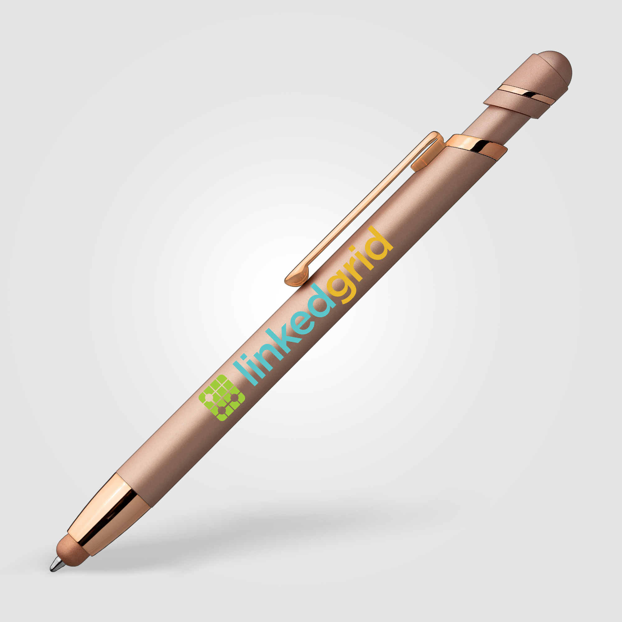 Stylet personnalisable - Atlantic Softy Métallique Rose Gold